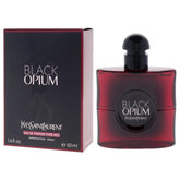 Black Opium by Yves Saint Laurent for Women 1.6 oz Eau de Parfum Over Red Spray