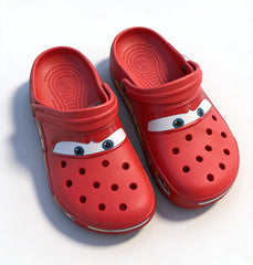 Crocs McQueen Car Racing Clogs – Limited Edition Summer Collection | Non-Light Up Men Size 7, 9, 11