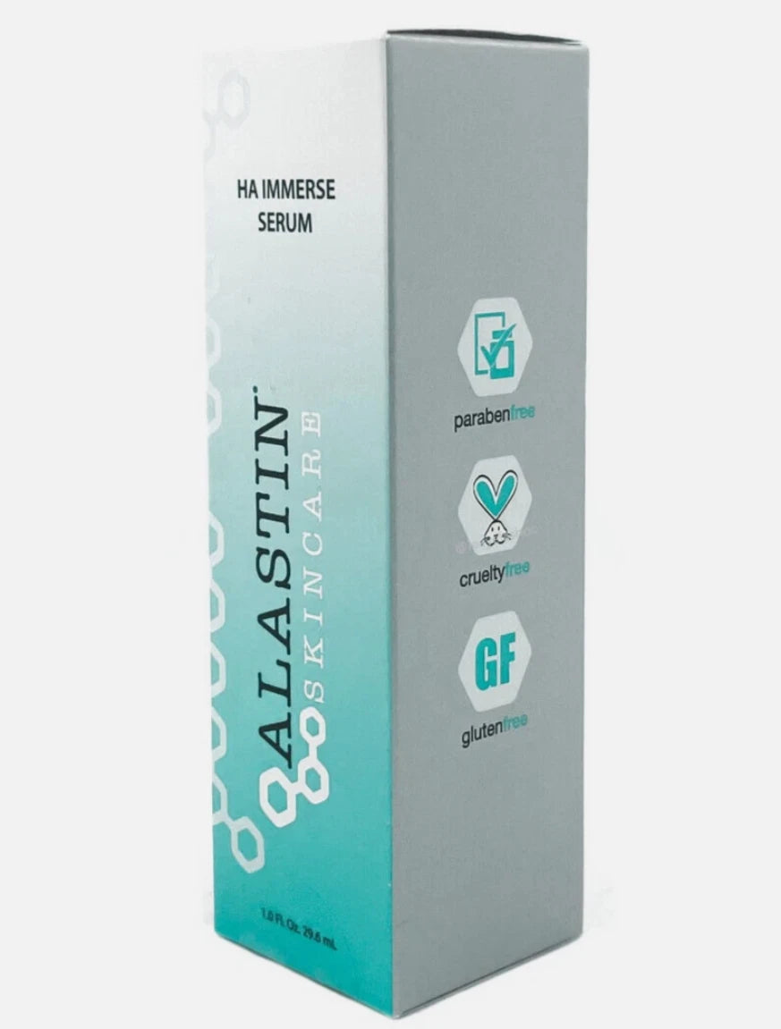 Alastin Skincare HA Immerse Serum 1.0 fl oz / 29.6 ml | Hydrating Hyaluronic Acid Serum | Original Authentic