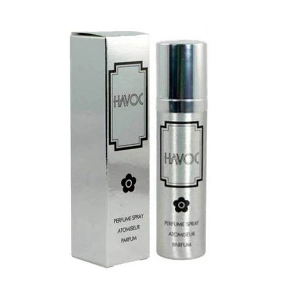 Havoc Silver Eau de Toilette 75ml for Women - Fresh Floral Fragrance Perfume Spray Atomiseur Free Shipping