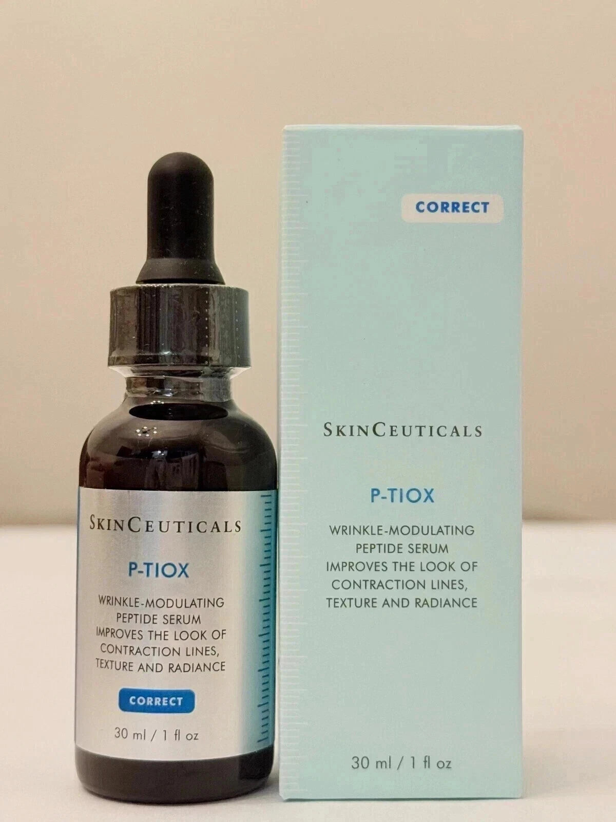 SkinCeuticals P-TIOX Wrinkle-Modulating Peptide Serum 30ml (1.0 oz) Anti-Aging Face Serum