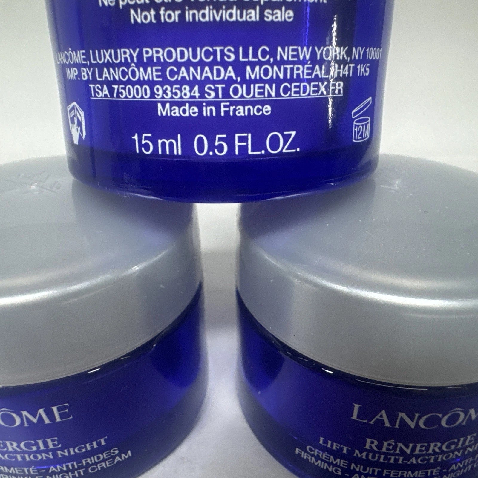 Lancôme Rénergie Lift Multi-Action Firming Anti-Wrinkle Night Cream – 0.5 oz / 15ml